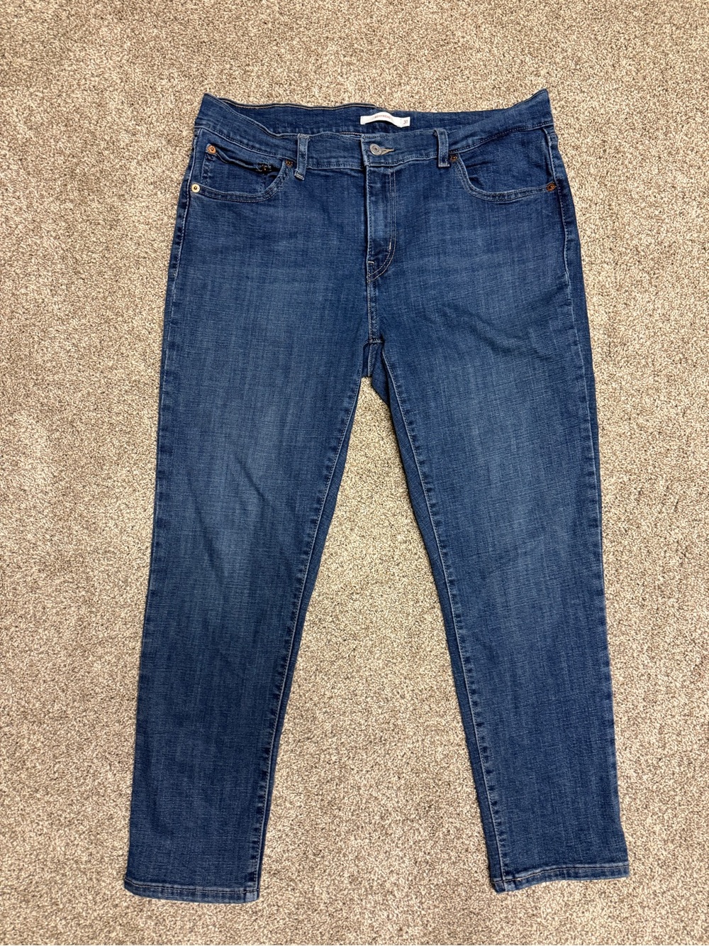Levi Strauss & Co. Women's Blue Boyfriend Jeans size 31